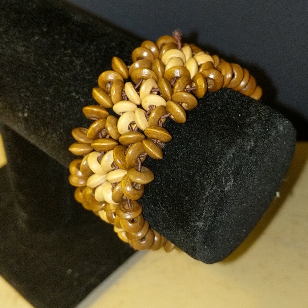 Wood Beads Bracelet
